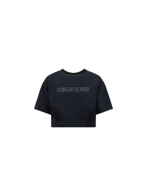 Fendi Cropped T-shirt - Women - Piano Luigi