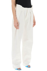 Off-White Wide Leg Jeans - Women - Piano Luigi