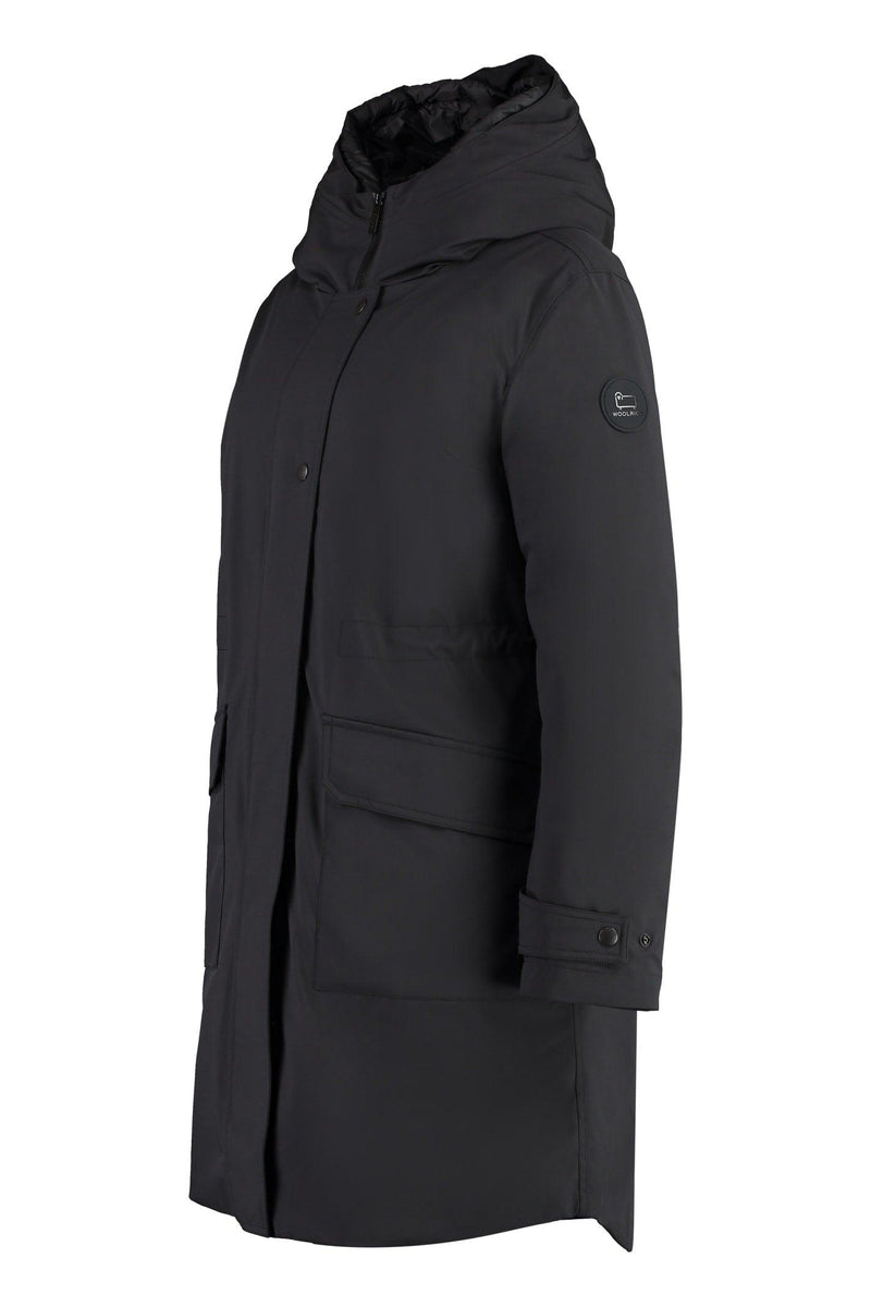 Woolrich Military Technical Fabric Parka With Internal Removable Down Jacket - Women - Piano Luigi