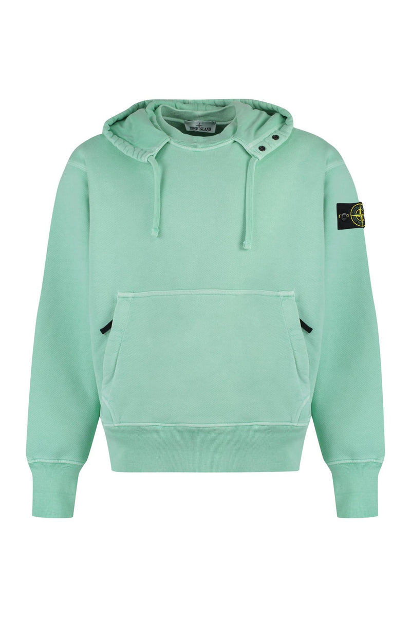 Stone Island Cotton Hoodie - Men - Piano Luigi