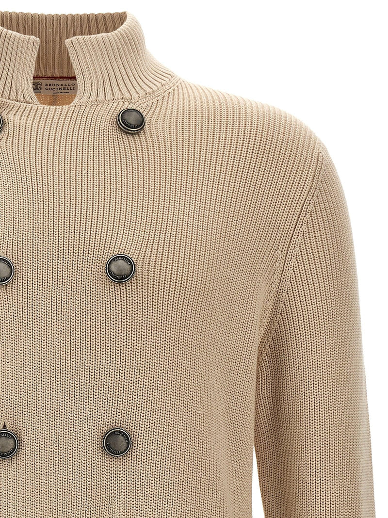 Brunello Cucinelli Double-breasted Cardigan - Men - Piano Luigi