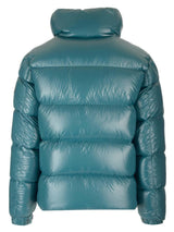 Moncler Petroleum dervox Short Down Jacket - Men - Piano Luigi