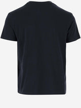 Valentino Cotton T-shirt With Signature Vlogo Patch - Men - Piano Luigi