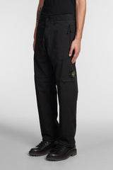 Stone Island Pants In Black Cotton - Men - Piano Luigi