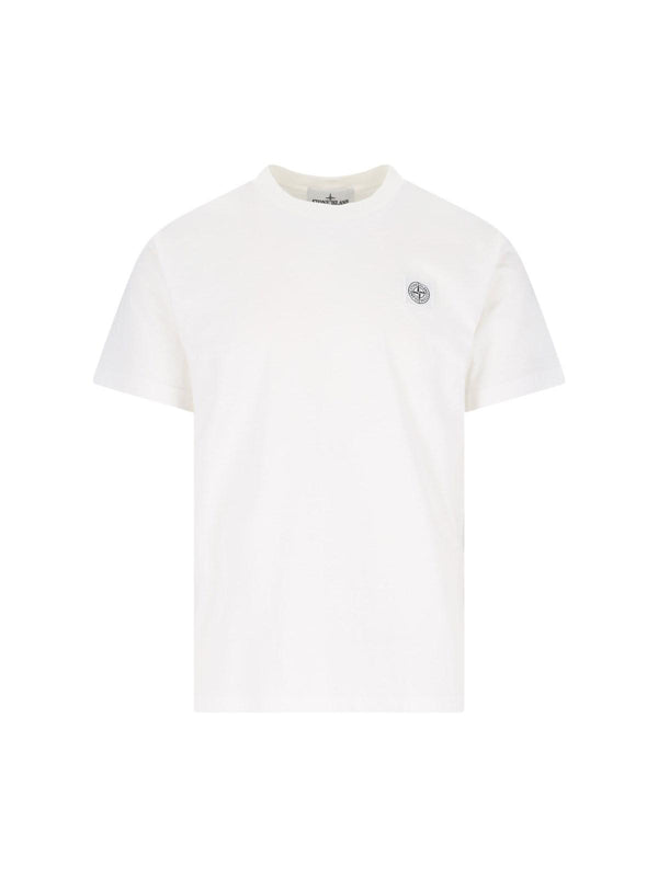 Stone Island Logo T-shirt - Men - Piano Luigi