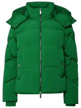 Woolrich Alsea Green Nylon Down Jacket - Women - Piano Luigi