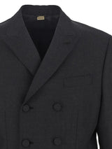 Gucci Double-breasted Wool Twill Jacket - Men - Piano Luigi