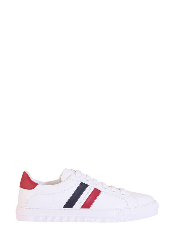 Moncler Stripe-detail Low-top Sneakers - Women - Piano Luigi