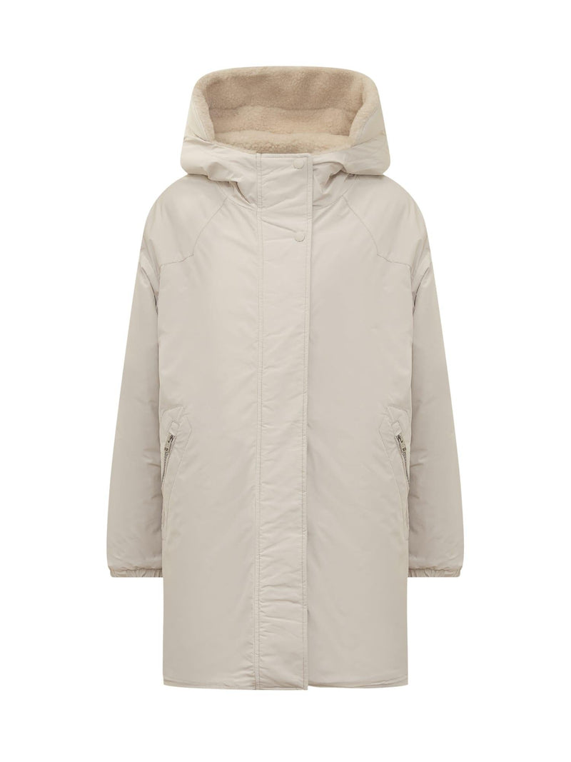 Woolrich Reversible Teddy Parka - Women - Piano Luigi