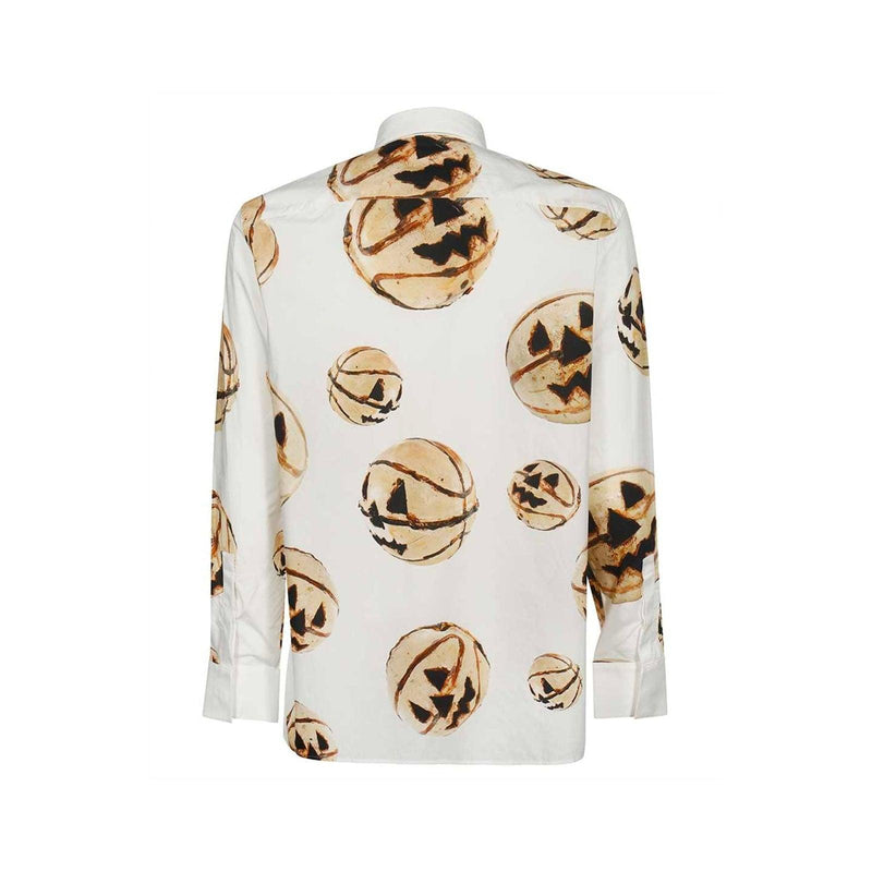 Givenchy Halloween Pumpkin Print Shirt - Men - Piano Luigi