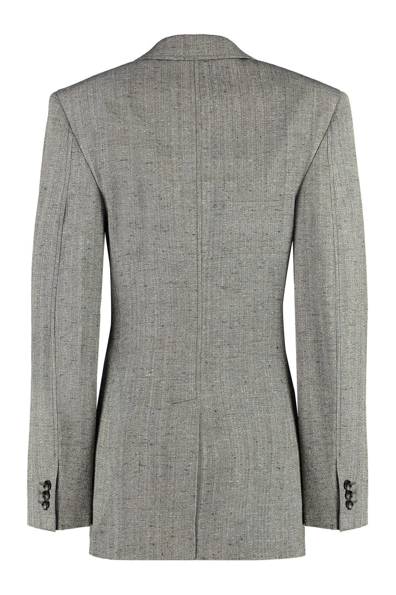 Bottega Veneta Viscose And Silk Blend Blazer - Women - Piano Luigi