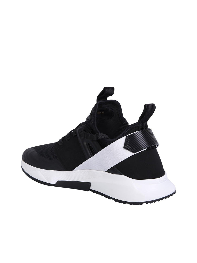 Tom Ford Black Jago Sneakers - Men - Piano Luigi