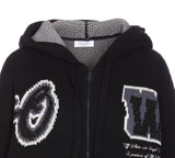 Off-White Varsity Bling Zip Hoodie - Women - Piano Luigi