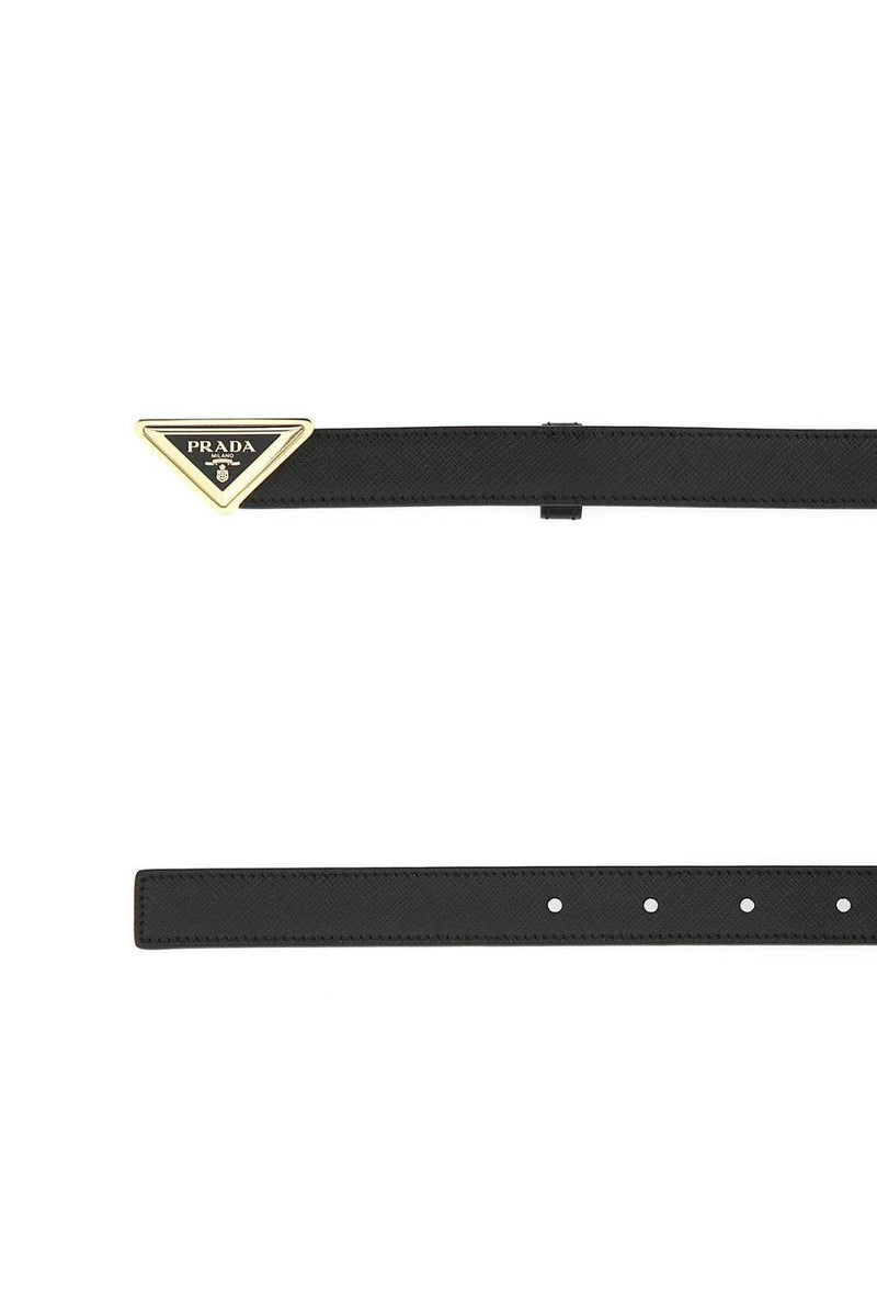 Prada Logo Plaque Belt - Women - Piano Luigi