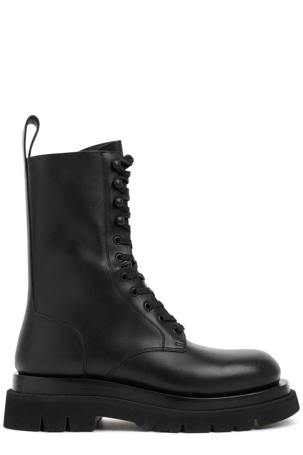 Bottega Veneta Lug Lace-up Boots - Men - Piano Luigi