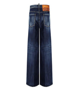 Dsquared2 Distressed Wide-leg Jeans - Women - Piano Luigi