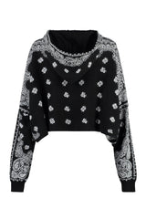 AMIRI Knitted Hoodie - Women - Piano Luigi