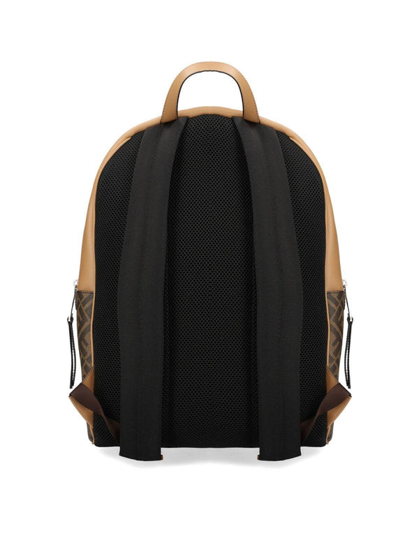 Fendi Ff Motif Zipped Backpack - Men
