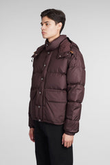 The North Face Puffer In Brown Polyamide - Men - Piano Luigi