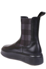 Woolrich Check Patterned Slip-on Ankle Boots - Women - Piano Luigi