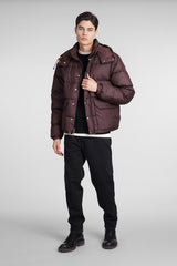 The North Face Puffer In Brown Polyamide - Men - Piano Luigi