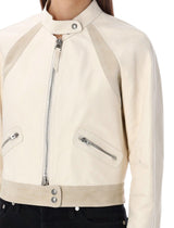 Tom Ford Shiny Goat Plongé Racer Jacket - Women - Piano Luigi