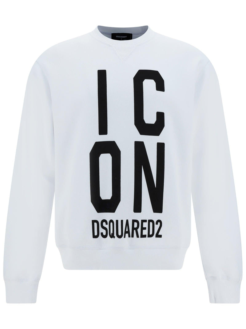 Dsquared2 Logo Detail Cotton Sweatshirt - Men - Piano Luigi