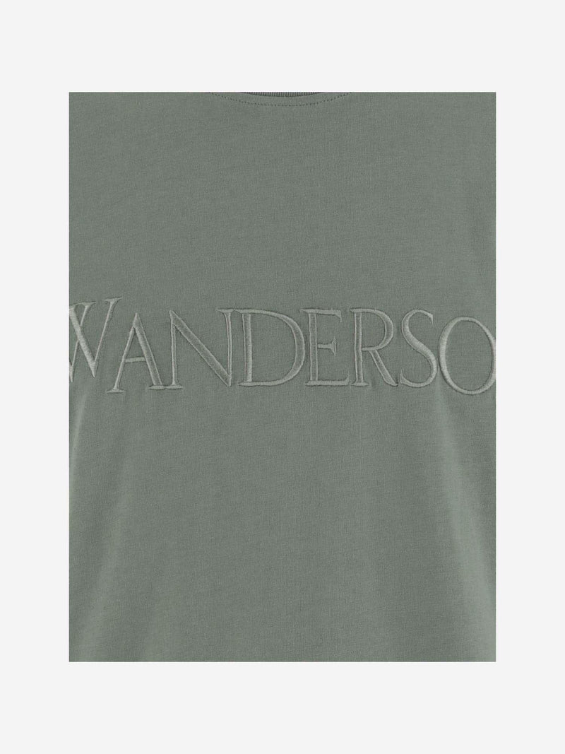 J.W. Anderson Cotton T-shirt With Logo - Men - Piano Luigi