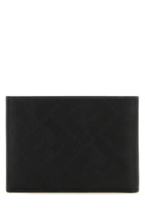 Fendi Black Leather Wallet - Men - Piano Luigi