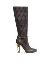 Fendi Boot Nylon Jacq.ff+vitello - Women - Piano Luigi