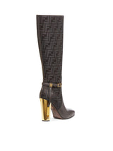 Fendi Boot Nylon Jacq.ff+vitello - Women - Piano Luigi