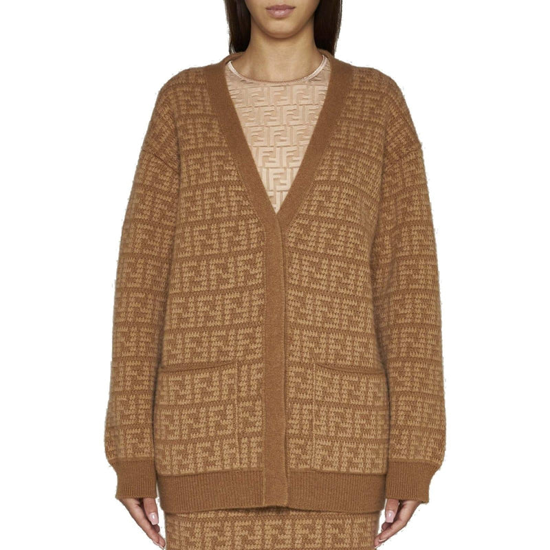 Fendi Cashmere Cardigan - Women - Piano Luigi