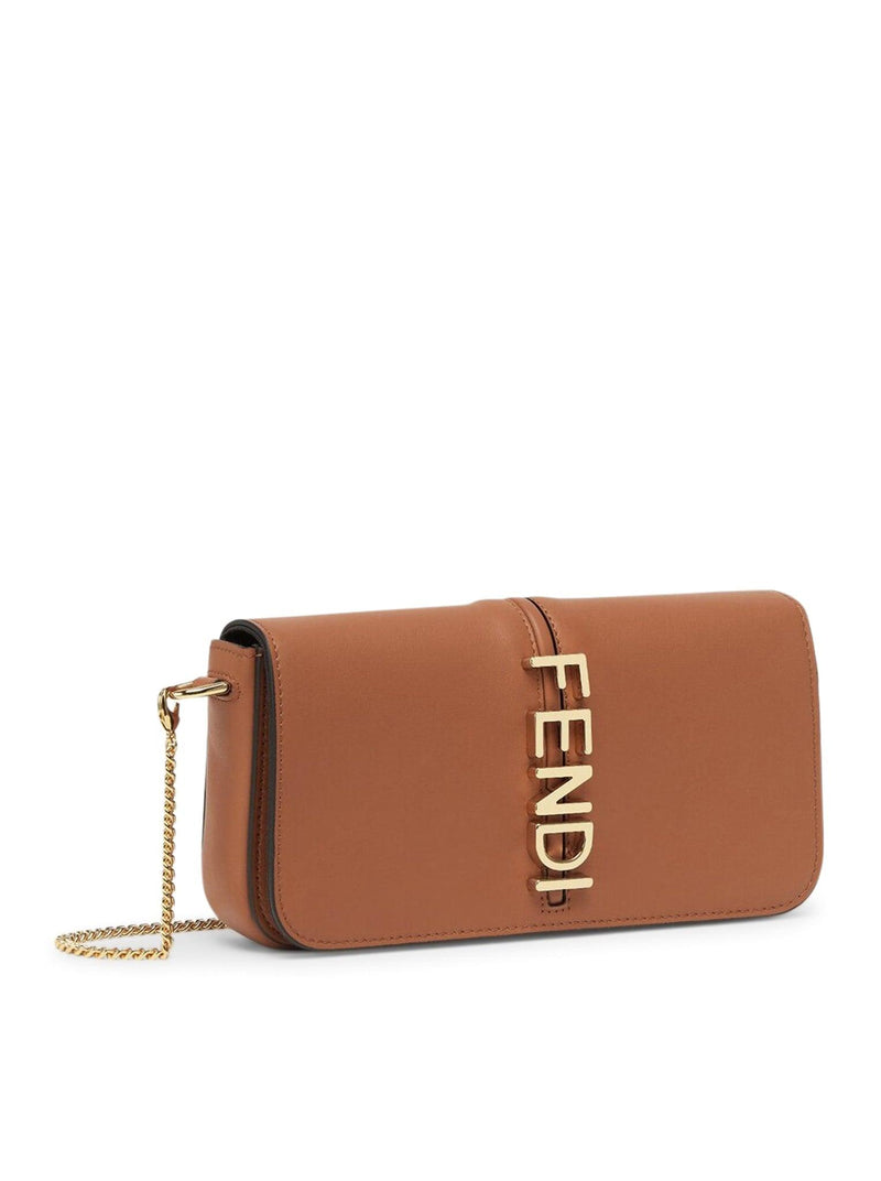 Fendi Chain Pouch Wallet On Chain Vit.grace Matt - Women - Piano Luigi