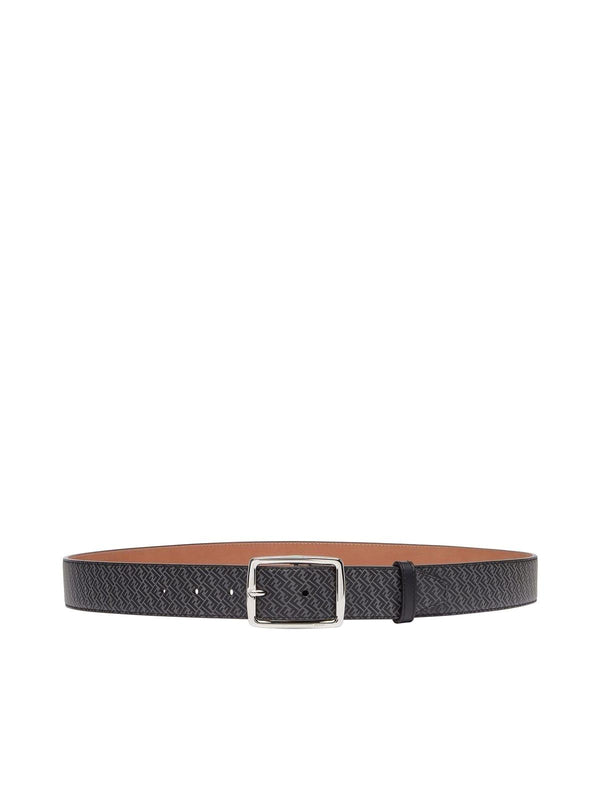 Fendi Classic Calf Leather Belt - Men - Piano Luigi