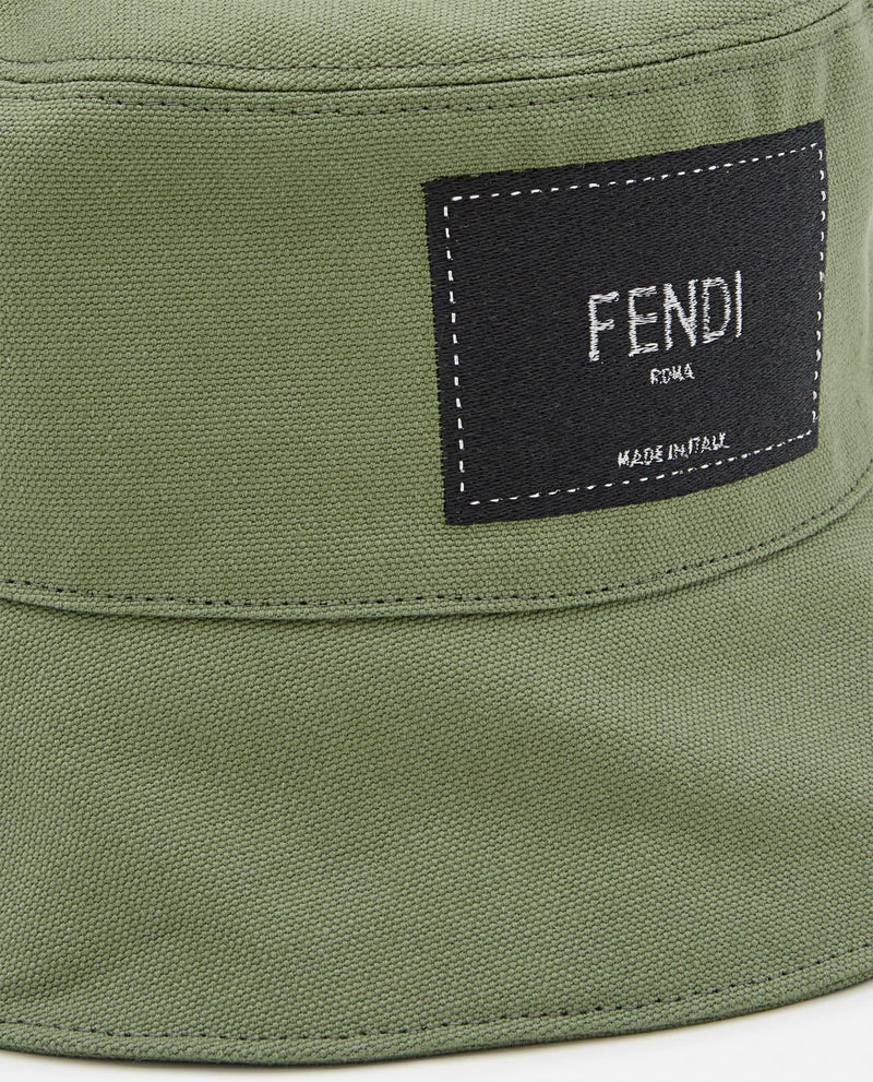 Fendi Cotton Bucket Hat - Men - Piano Luigi