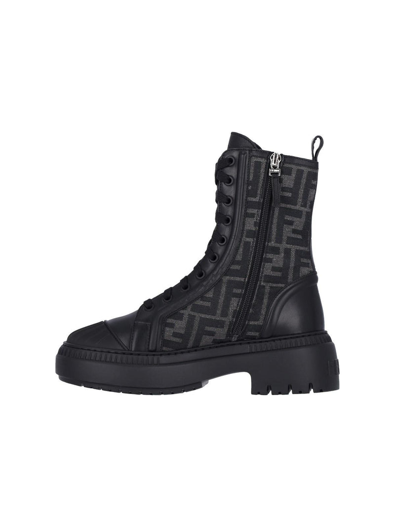 Fendi domino Biker Boots - Women - Piano Luigi