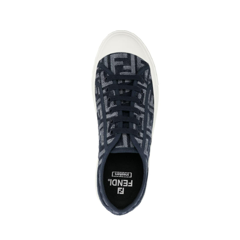 Fendi Domino Logo Sneakers - Men - Piano Luigi