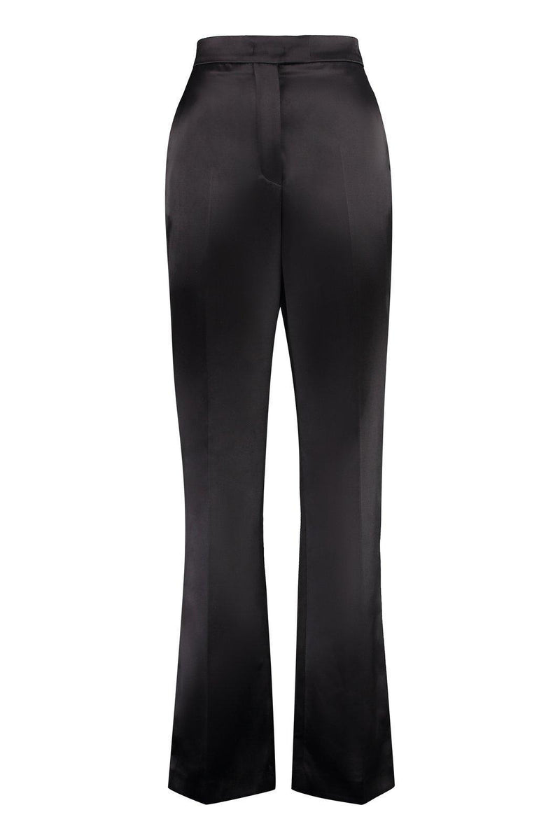 Fendi Duchess Satin Trousers - Women - Piano Luigi