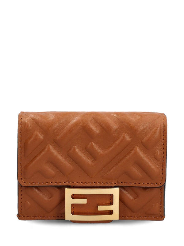 Fendi F Is Embossed Wallet - Women - Piano Luigi