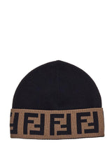 Fendi Ff Beanie - Men - Piano Luigi