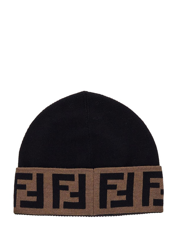 Fendi Ff Beanie - Men - Piano Luigi