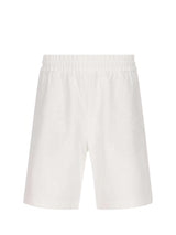 Fendi Ff Flocked Motif Bermuda Shorts - Men - Piano Luigi