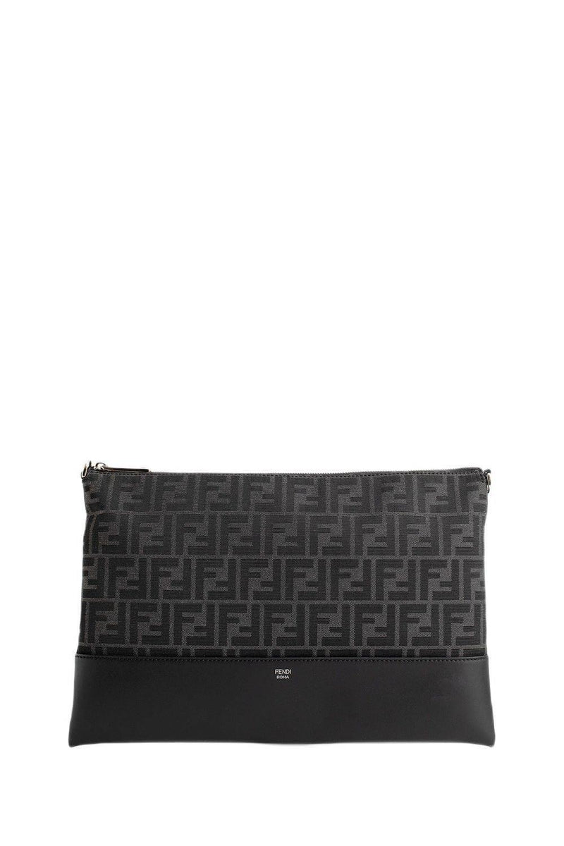 Fendi Ff Jacquard Medium Shoulder Bag - Women - Piano Luigi