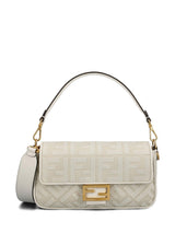 Fendi Ff Jacquard Shoulder Bag - Women - Piano Luigi