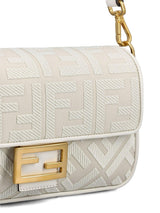 Fendi Ff Jacquard Shoulder Bag - Women - Piano Luigi