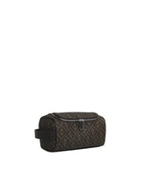 Fendi Ff Logo Cosmetic Bag - Men - Piano Luigi