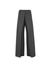 Fendi Fleece Wool Trousers - Women - Piano Luigi