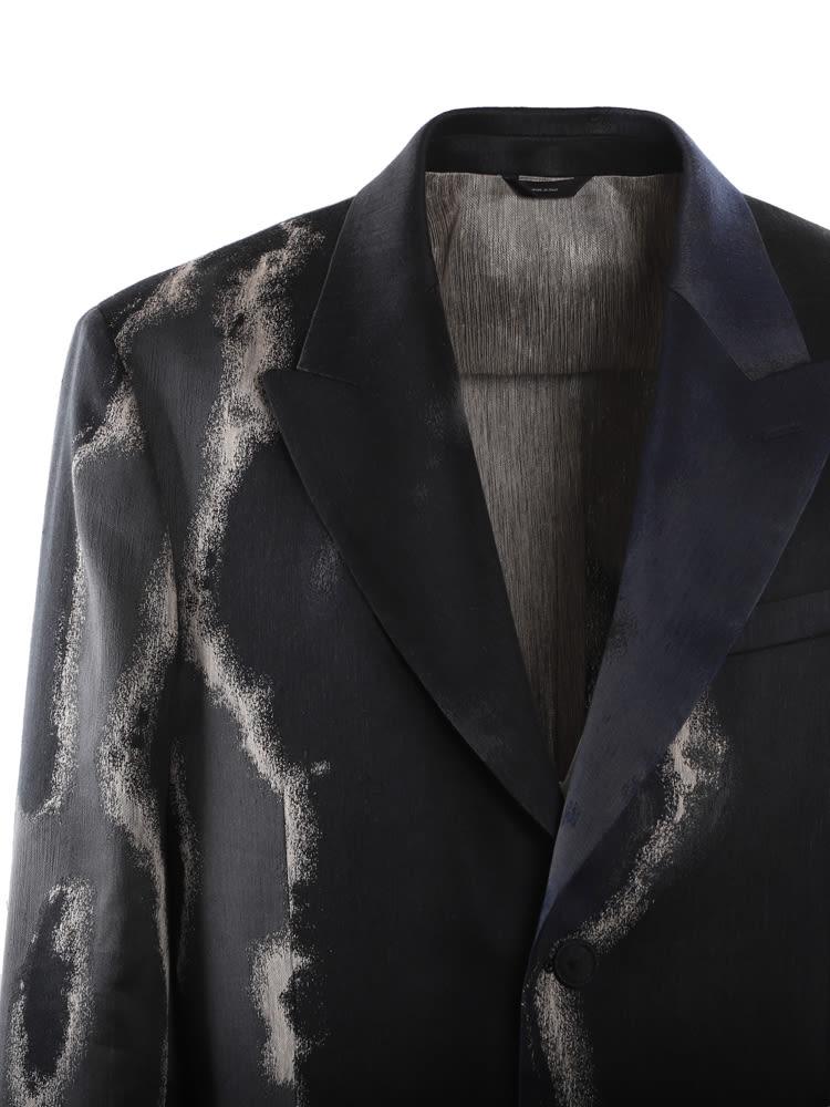 Fendi Linen And Cotton Jacket With Earth Motif - Men - Piano Luigi