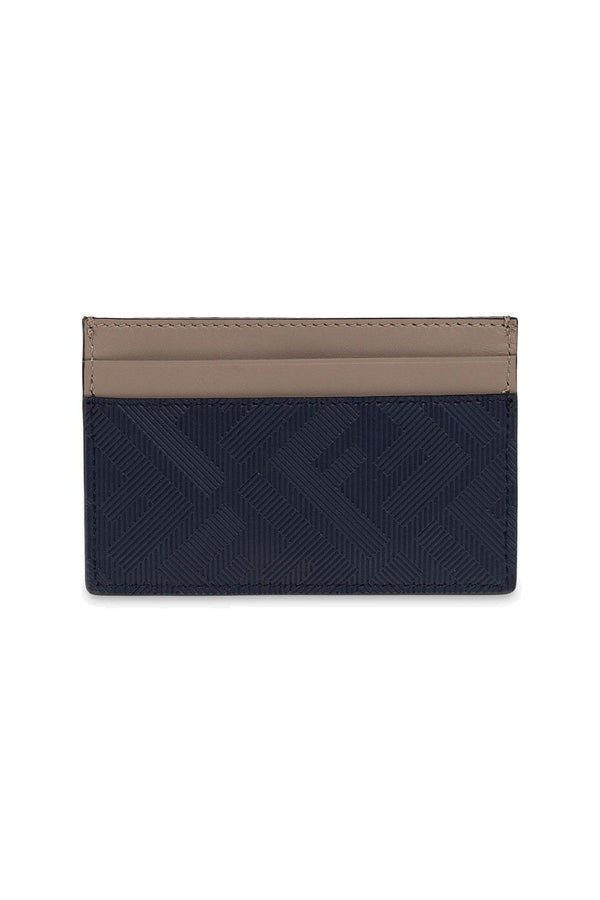 Fendi Logo-embossed Two-toned Card Holder - Men - Piano Luigi