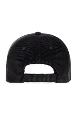 Fendi Logo Embroidered Corduroy Baseball Cap - Men - Piano Luigi